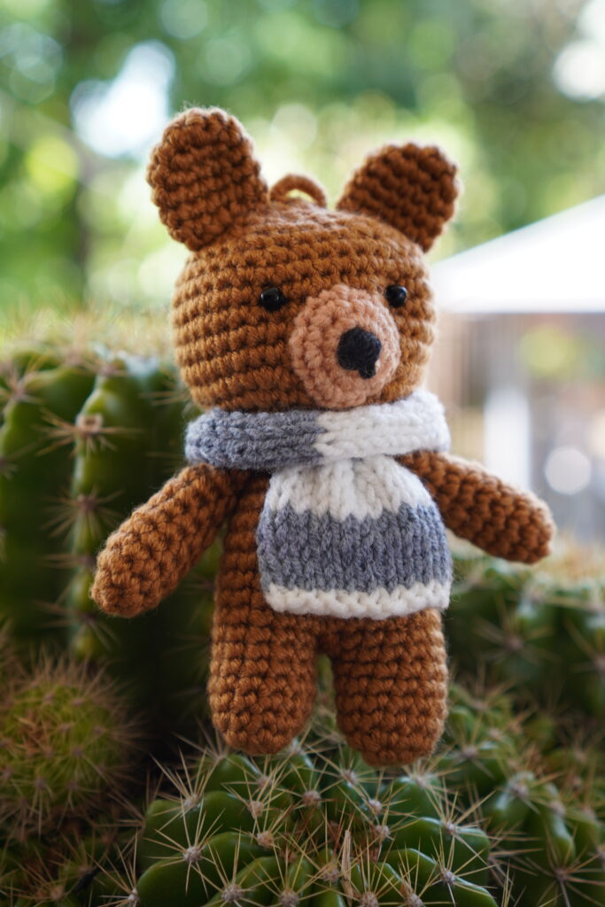 crochet teddy bear