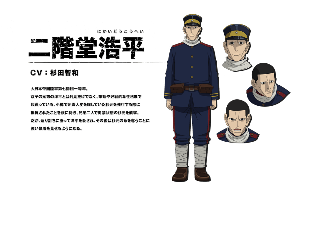 Golden Kamuy characters